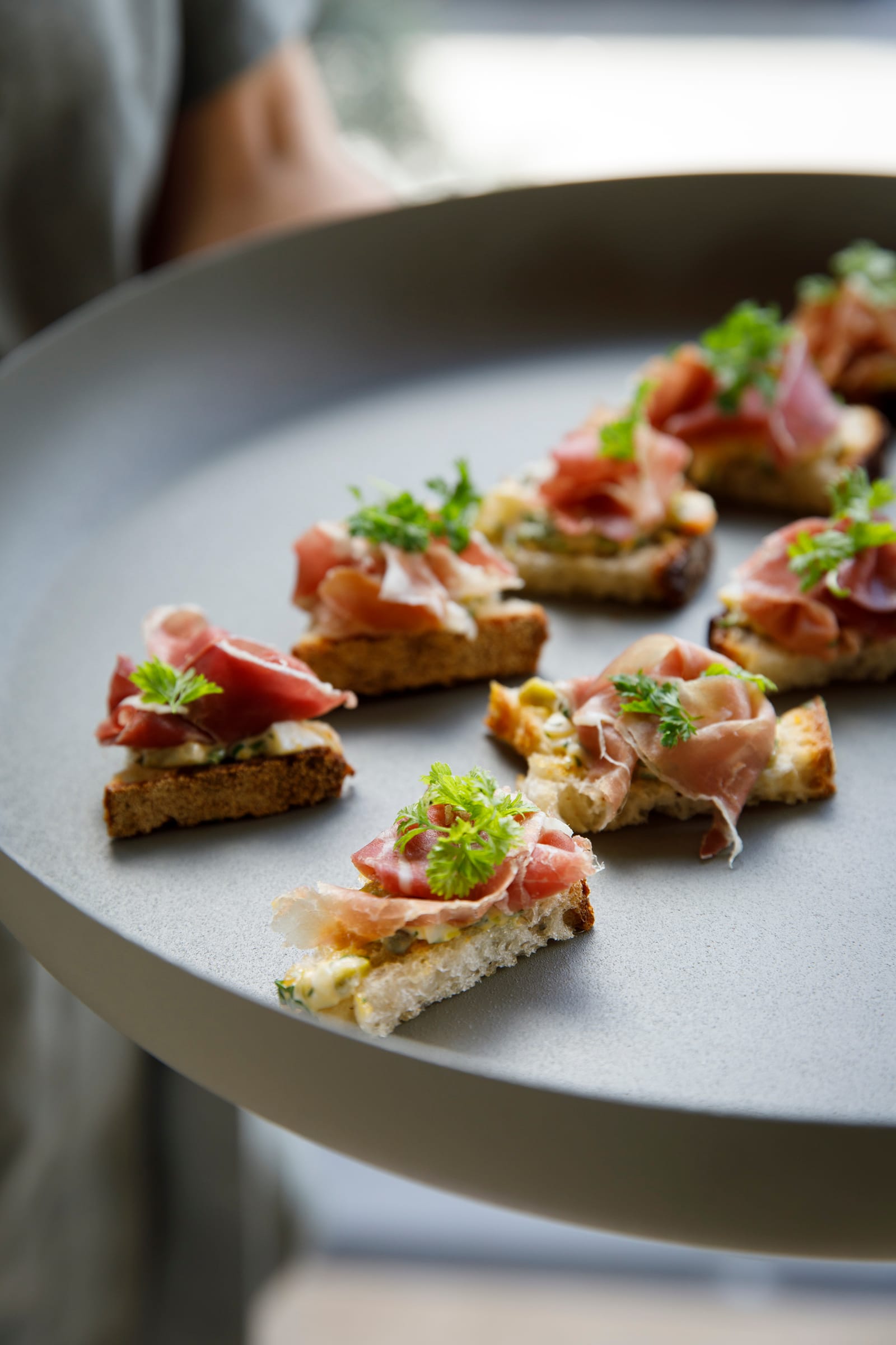 Prosciutto and gribiche on toast By Neil Perry, Rockpool