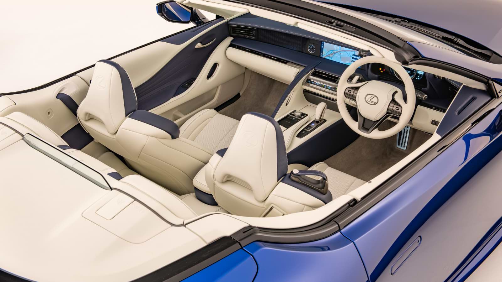 Lexus Convertible BLC500 Interior